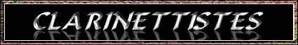 clarinettistes