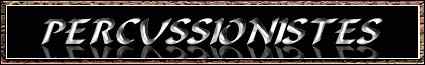 percussionistes