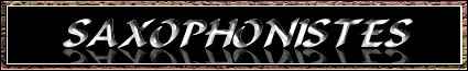 saxophonistes